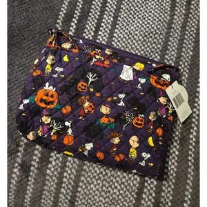 Vera Bradley Halloween Peanuts purple Large Hipster Crossbody